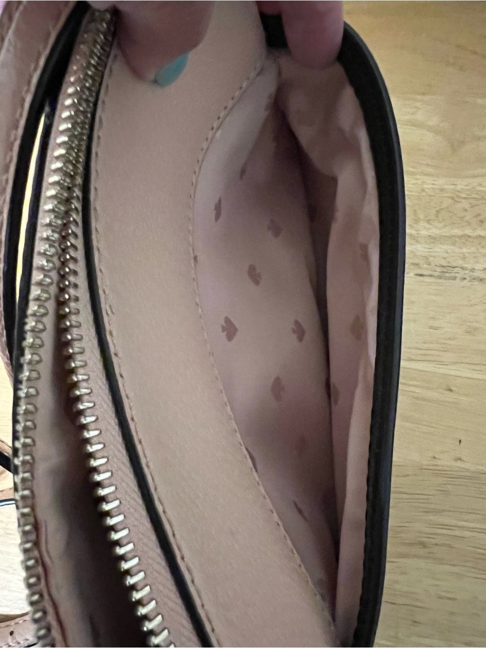 Kate Spade Two-Tone Pink and Black Crossbody Shoulder Bag - Picture 8 of 11